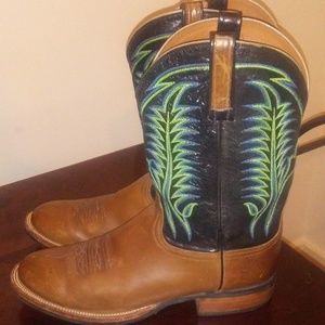 Lucchese Cowboy Boots sz 11.5 D used model 35855
